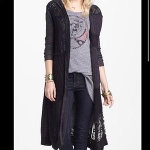 Free People Magic Dragon Mixed Cardigan